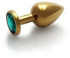 Ouch By Shots Ouch! Round Gem Butt Plug - Medium
