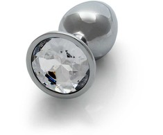 Ouch By Shots Ouch! Round Gem Butt Plug - Small