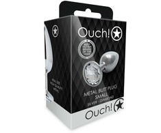 Ouch By Shots Ouch! Round Gem Butt Plug - Small