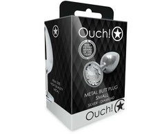 Ouch By Shots Ouch! Round Gem Butt Plug - Small