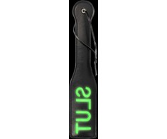 Ouch By Shots Ouch! Glow in the Dark Paddle - Luminous Žalias Impact Toy
