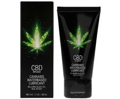 Shots Cobeco Pharma CBD Cannabis Waterbased Lubricant 50ml Extra Thick Formula