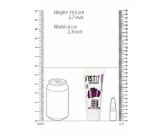 Shots Fist It Professional Vanduo-Based Intimate Gel 100ml - Odorless &amp; Dermatologically Tested