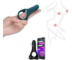 Magic Motion - Rise Smart Wearable Cockring Žalias