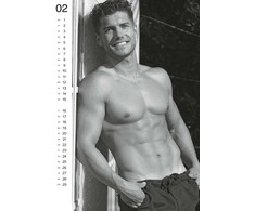 Pin-up Calendar 2025 - Artistic Male Photography Wall Calendar