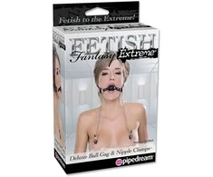 Pipedream FFE Deluxe Ball Gag ir spenelis