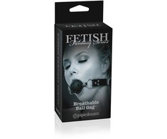 Pipedream FFSLE Kvėpuojantis Ball Gag Blac