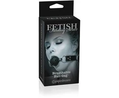 Pipedream FFSLE Kvėpuojantis Ball Gag Blac