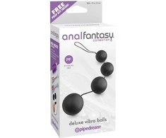 Pipedream AFC Deluxe Vibro Balls juodi