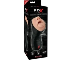 Pipedream PDX ELITE GILUMOSIOS GERKLĖS VIBRUOJANTIS STROKERIS LIGHT