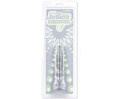 Doc Johnson Crystal Jellies 6" Flexible Intimate Tool Clear
