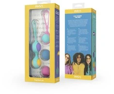 Pmv20 Vita Kegel Ball Set - Multicolor Pelvic Floor Training System, Silicone