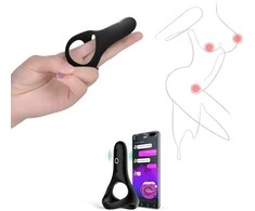 „Magic Motion“ – „Rise Smart Wearable Cockring“, juodas