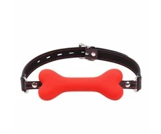 Power Escorts Bone gag raudona