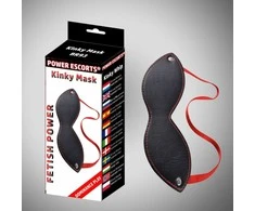 Power Escorts Kinky mask juodas mask