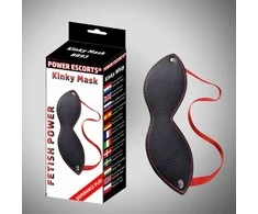 Power Escorts Kinky mask juodas mask
