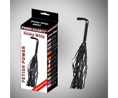 Power Escorts Kinky whipp juodas 42 cm whipp