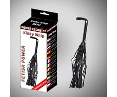 Power Escorts Kinky whipp juodas 42 cm whipp