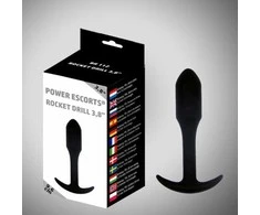 Power Escorts Mažas analinis kištukas pirmą kartą, mažas kištukas 9cm