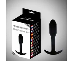 Power Escorts Mažas analinis kištukas pirmą kartą, mažas kištukas 9cm