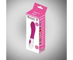 Power Escorts Romy g pink 20 cm silikoninis vibruojantis 10 greičių