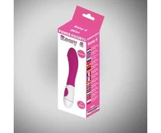 Power Escorts Romy g pink 20 cm silikoninis vibruojantis 10 greičių