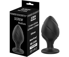 Power Escorts Screw Plug silikoninė terpė