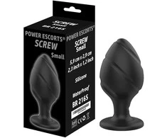 Power Escorts Screw Plug silikoninis mažas