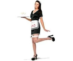 Power Escorts Sexy Wiatress - apatinio trikotažo rinkinys - Role Play