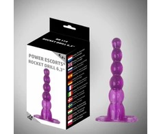 Power Escorts Analinio kištuko silikoniniai karoliukai kamštelis 16cm