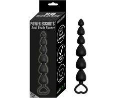 Power Escorts Butt plug su laikikliu silikoninis kamštelis