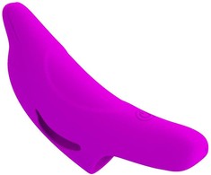 Pretty Love Delphini Finger Model - 10-Mode USB Silicone, Violetinė