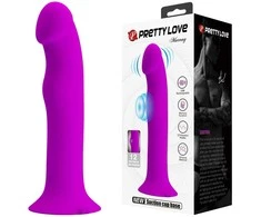 LYBAILE Pretty Love Murray dildo su vibracija Rožinė