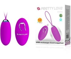 Pretty Love Egg makšties orgazmo kamuolys 12 režimų