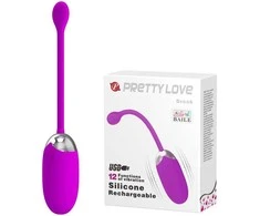 Pretty Love Egg vibruojantis makšties sekso masažuoklis 12 režimų