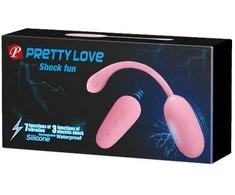 Masażery Pretty Love Makšties kiaušinėlio vibruojanti elektrostimuliacija 7 režimai