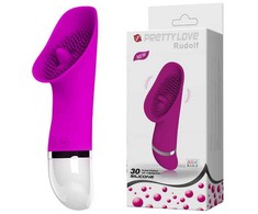 Pretty Love Rudolf Multi-Function Stimulating Device 30 Modes Silicone Raudona