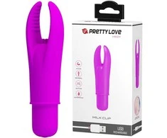 Pretty Love Masažuoklis klitorinis mini vibratorius seksas 12 režimų 9cm