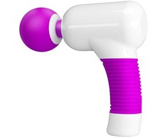 Pretty Love Magic Gum Rechargeable Massager Violetinė - 7 Modes, Flexible Head