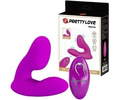 PRETTY LOVE – MELVIN CLITORIS MASAŽUOTIS SU NUOTOLINIO VALDYMU