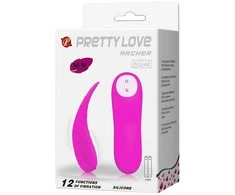 Pretty Love Masažuoklis klitoris su lenktu liežuviu ir pultu