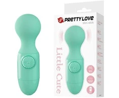 „Pretty Love“ mini masažinis lazdelės formos vibratorius moterims, neefektyvūs, baterijomis maitinami vibratoriai