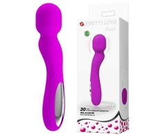 „Pretty Love“ galingas klitorio vibratorius-masažuoklis, 10 režimų, USB