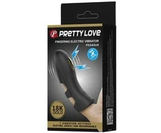 Pretty Love Finger vibratoriaus dangtelis, elektrostimuliacija, 7 režimai
