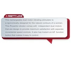 „Pretty Love“ modernus G taško klitorinis vibratorius, 10 režimų