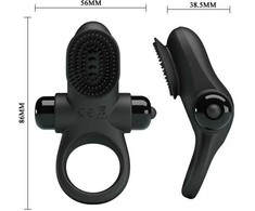Pretty Love Male LYBAILE Pretty Love Vibro Penis Ring II Juodas