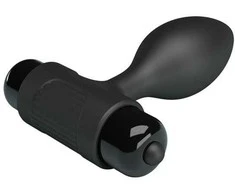 Pretty Love Plug analinis kištukas su vibracija mažas kištukas 8cm