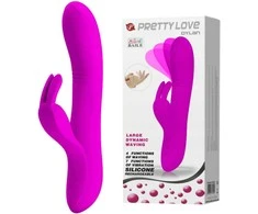 Pretty Love Sex triušio vibratorius, linktelis į g taško erotiškumą