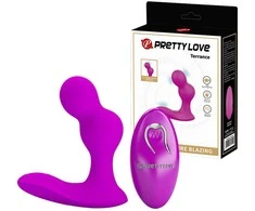 PRETTY LOVE – TERASAS ANALINIS VIBRATORIAUS MASAŽUOTIS SU NUOTOLINIO VALDYMU