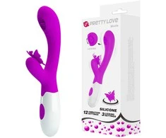 LYBAILE Pretty Love Moth Clitoris Vibrator Violetinė
